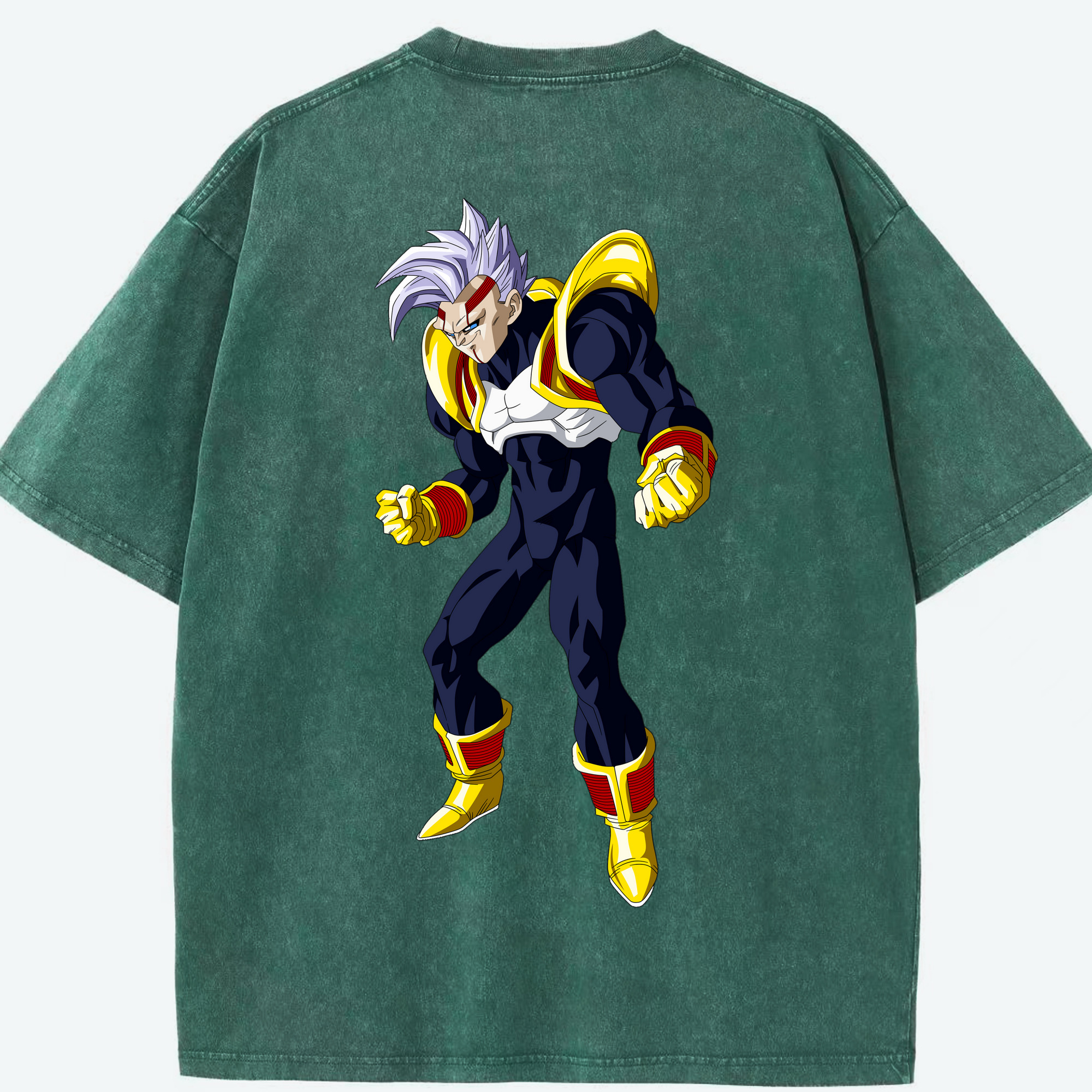 （画像用） ドラゴンボール DRAGON BALL 綿100% ヴィンテージ風 半袖Tシャツ（背面プリント）